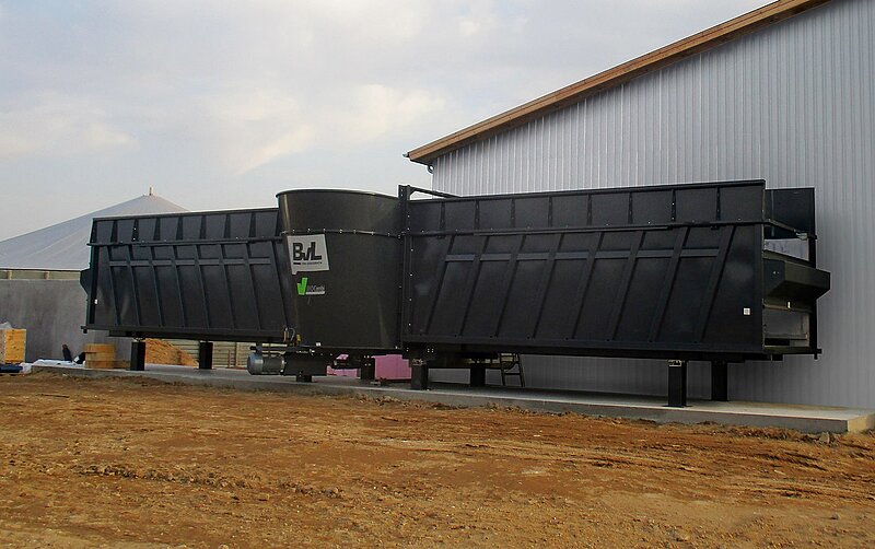 Abschiebeboden und Dosierer V-BIO Combi