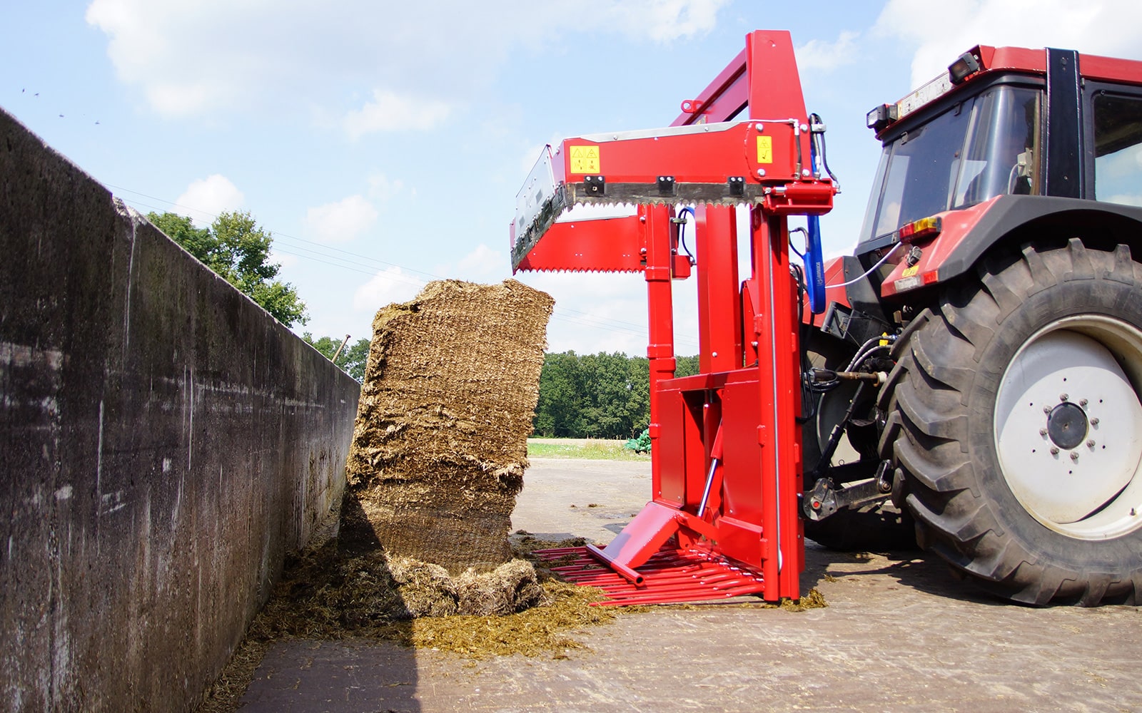 Silage block cutter V-LOAD Cutter Megastar