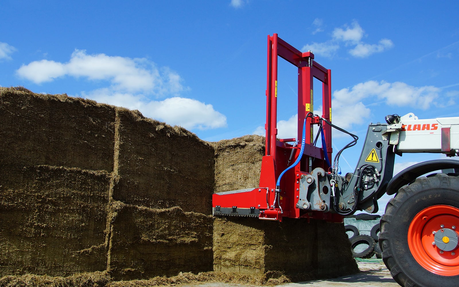 Silage block cutter V-LOAD Cutter Megastar